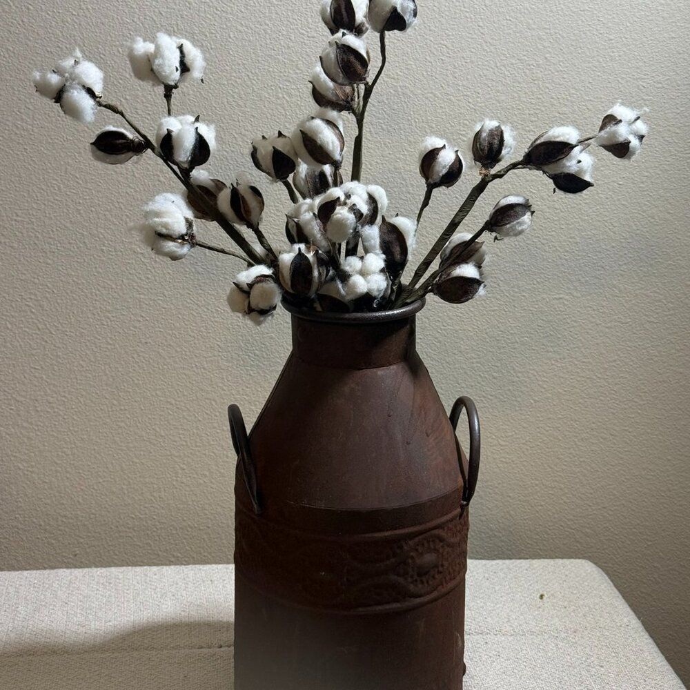 Vintage Metal Milk Can